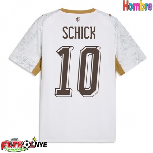 Camiseta República Checa Patrik Schick #10 Visitante Equipación Mundial 2026 manga corta